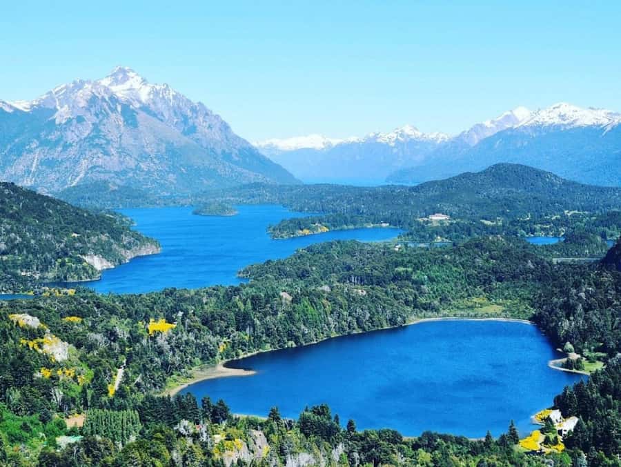 Bariloche "Small Circuit" with Chairlift Campanario Hill - Playa Bonita and Isla Huemul: the lakes start the story