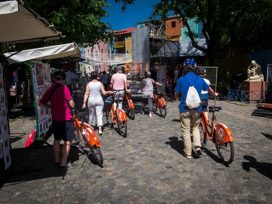Buenos Aires Bike Tour: South or North Circuit - The beach cruiser ride: helmets on, shoes ready, pace steady