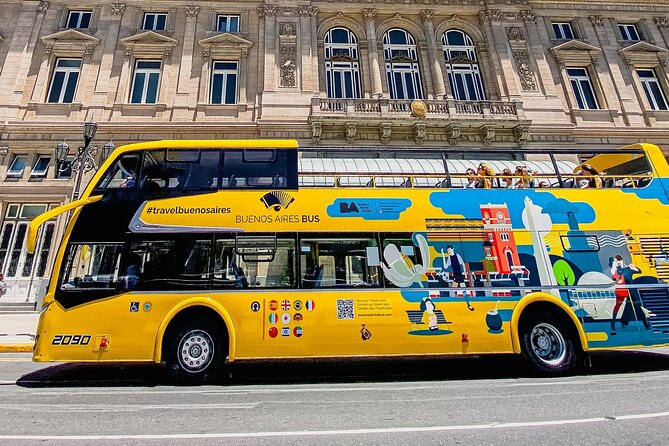 Buenos Aires Bus Hop On-Hop Off and Exclusive Benefits - Obelisk, Plaza de Mayo, and the Downtown Core You Will Remember