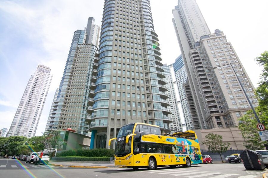 Buenos Aires Hop-On Hop-Off Bus and Exclusive Benefits - The audio guide: useful context, but mind the volume