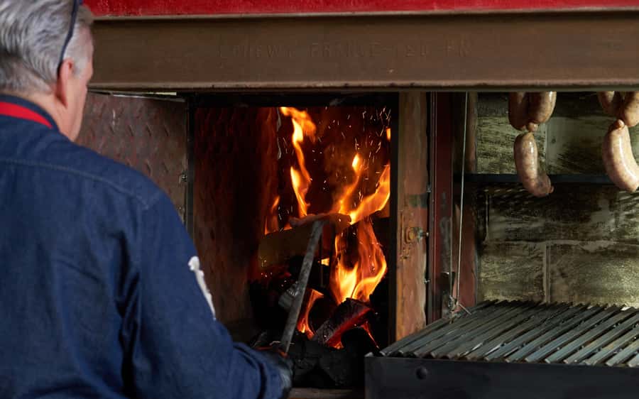 Buenos Aires: Join a Local Family for an Argentine Barbecue - Marcelo at the parrilla: what front-row grill viewing actually gives you