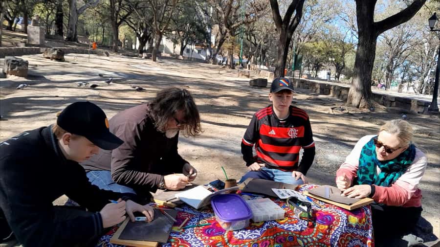 City of Salta: Alpaca and leather handicraft workshop in the open air! - What you’ll make: billetera, card holder, or bracelet