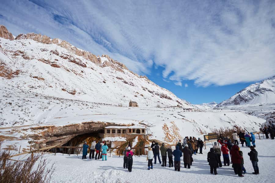 Classic Aconcagua Day Tour - Los Penitentes and the approach toward Puente del Inca