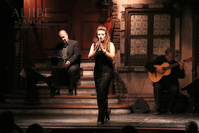Early Tango Dinner Show with Optional Traditional Bus Transfer - Calle Balcarce and the Aljibe Tango venue vibe