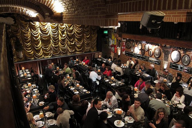 El Aljibe Early Tango Show in Buenos Aires - The Tango Show Begins at 8:15 p.m., With Music, Couples, and Boleadoras