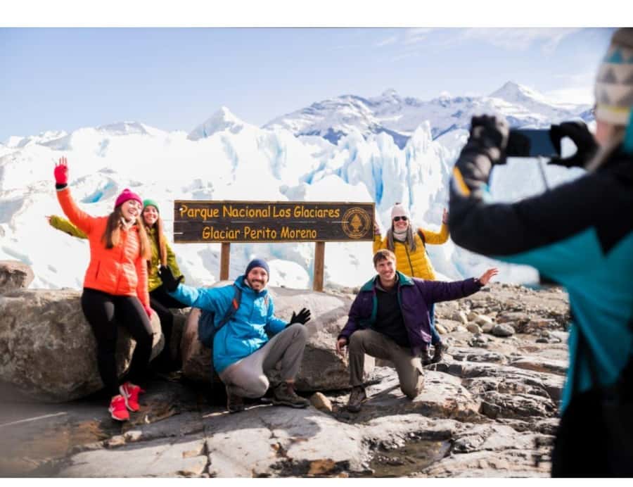 El Calafate: "Perito Moreno Glacier with the Tour - Blue Safari". - Getting there: Puerto Bajo las Sombras and the timing that matters