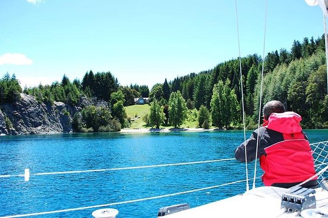Exclusive Sailboat Trip through the Lakes of Bariloche - Playa Bahia Serena: mate, snacks, and the chance to take the helm
