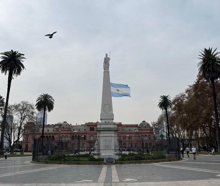 Free Walking Tour of Buenos Aires - Where you begin at Pirámide de Mayo, and why the area matters