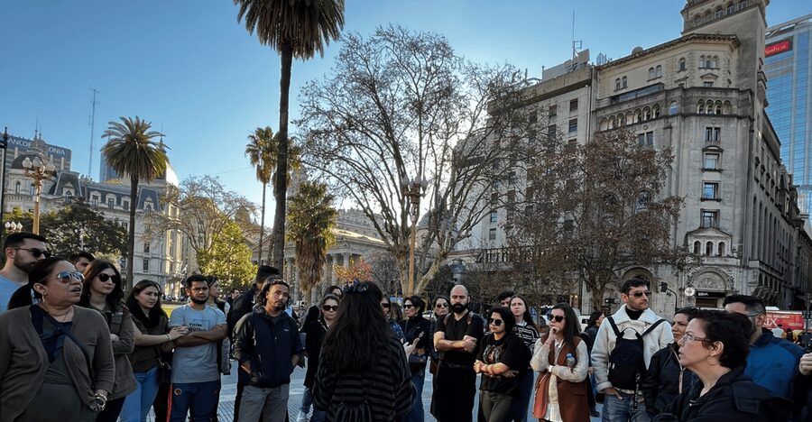 Free Walking Tour of Buenos Aires - Buenos Aires Metropolitan Cathedral, and how the guide keeps the walk coherent