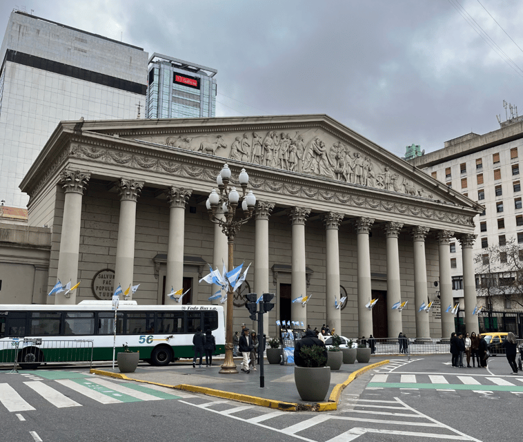 Free Walking Tour of Buenos Aires - Palacio Barolo and the Evita Perón mural, for meaning beyond postcards