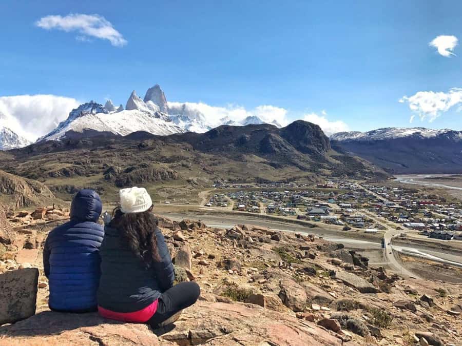 From El Calafate: El Chalten Full-Day Tour and Short Hike - Viedma Glacier viewpoint: getting Fitz Roy and Torre in one view