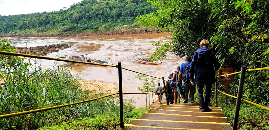 From Foz do Iguaçu: Argentinian Iguazu Falls with Boat Ride - The boat ride under the Falls: where to sit and how to stay sane