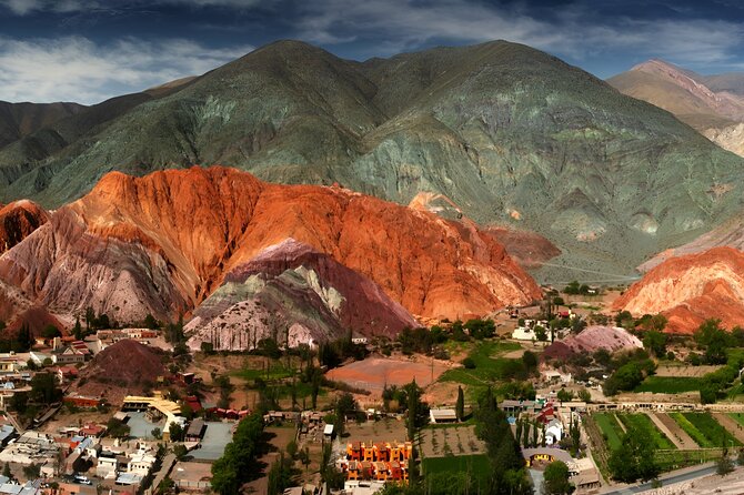 From Jujuy: Full-Day Tour to Salinas Grandes and Purmamarca - First Stop: Purmamarca Panoramas, Cerro de los 7 Colores, and the Color Trick