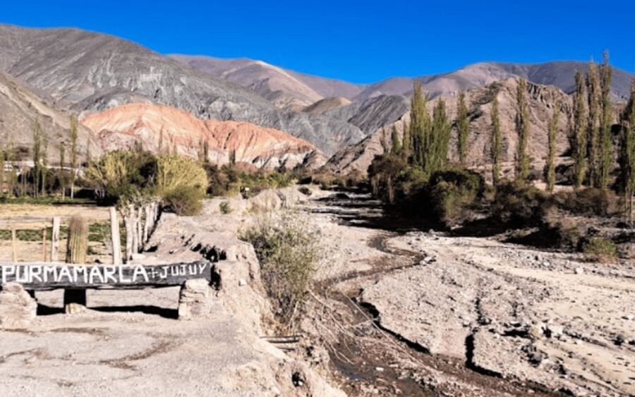 From Jujuy: Quebrada de Humahuaca, Purmamarca and Tilcara - Uquía: the church, the Arcabuceros Angels, and local crafts