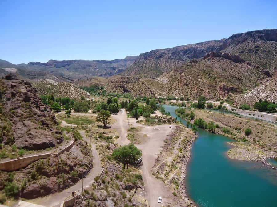 From Mendoza: Atuel Canyon Day Trip - Uco Valley and the water mirrors effect