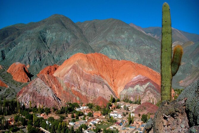 From Salta: Full-Day Tour to Humahuaca, Purmamarca and Tilcara - First look at the route: the Purmamarca Seven Colors stop