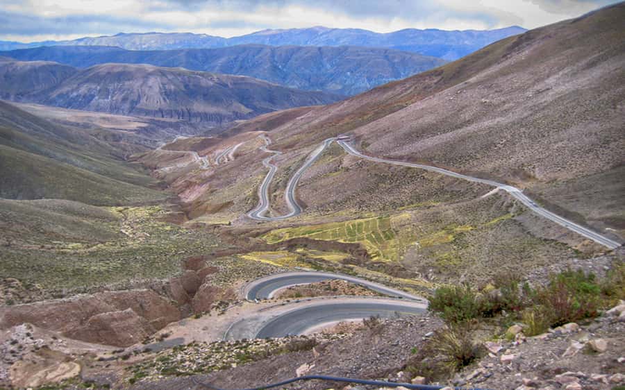 From Salta: Salinas Grandes, Purmamarca and Cuesta de Lipán - Back to Purmamarca for the longer roam and Colorados walk
