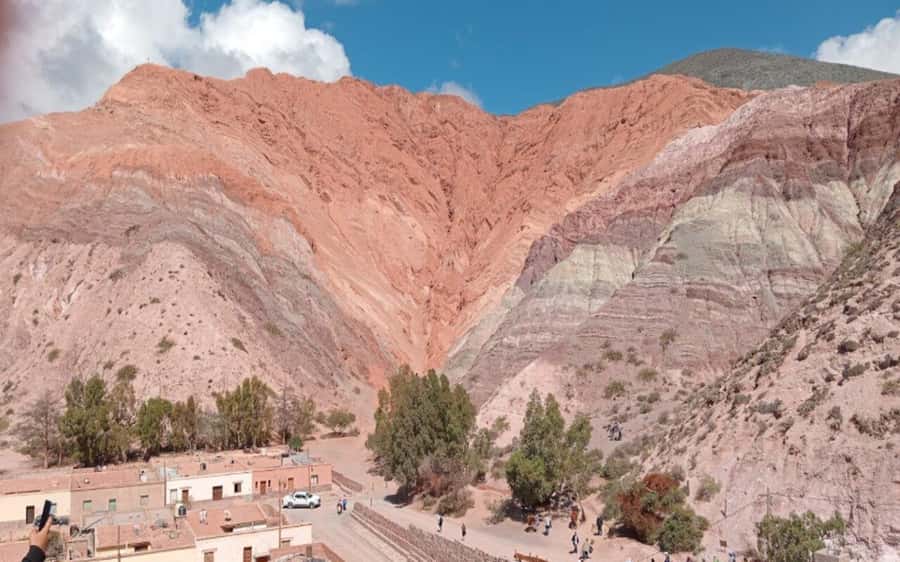 From Salta: Serranías del Hornocal & Hill of 14 Colors Tour - Tilcara and El Pucará de Tilcara fortification