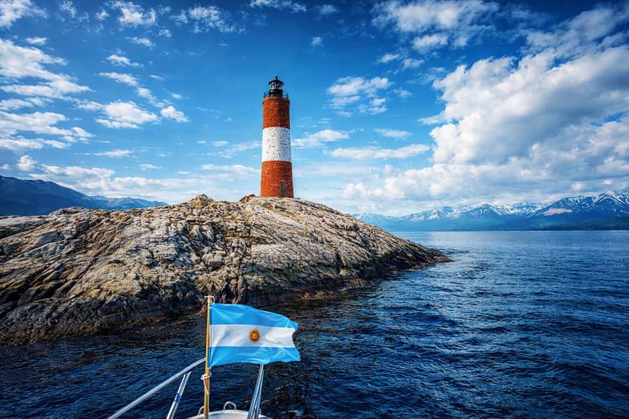 From Ushuaia: Beagle Channel Catamaran Tour - From Ushuaia Tourist Port to Open Water Views of the Andes