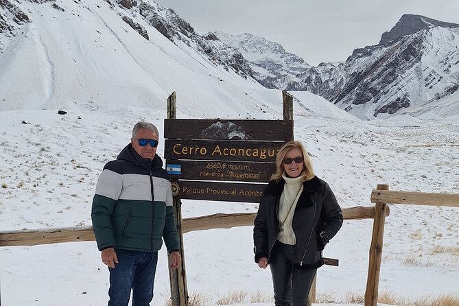Full Day High Mountain Mendoza, Aconcagua and Inca Bridge Tour - Cacheuta First Stop: Transandine Train Ruins and the Suspension Bridge