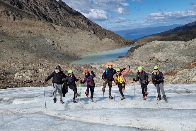 Ice Trekking Vinciguerra Glacier and Laguna de los Témpanos Premium - On the ice: traction gear, crevices, sinkholes, and that cave question