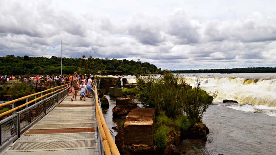 Iguazu Falls Argentinean Side from Puerto Iguazu - Getting Into the Park: Visitors Center, Train Ride, and First Views