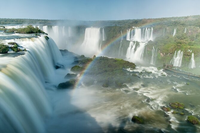 Iguazu Falls Brazilian Side Half Day Trip - Inside Parque Nacional do Iguaçu: the 1,200 meter canyon walk
