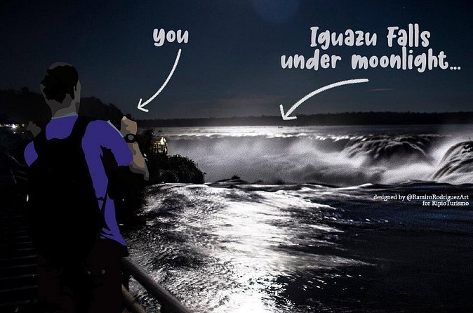 Iguazu Falls FullMoon Trekking under the Moonlight - Choosing 7:45pm, 8:30pm, or 9:00pm Departure