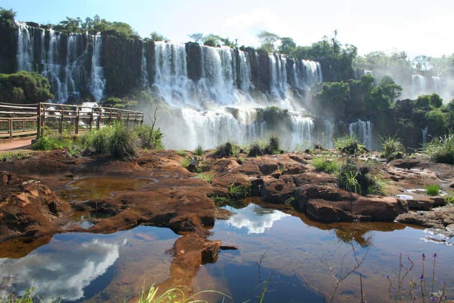 Iguazú Falls: The Natural Wonder of Argentina - Lower Circuit (About 2 Hours): Under the Falls, Wet Air and Close Power