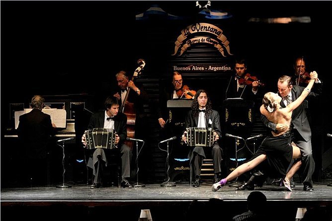 La Ventana Tango Dinner Show with optional Vintage Bus Transfer - La Ventana in San Telmo: the setting for a classic tango night