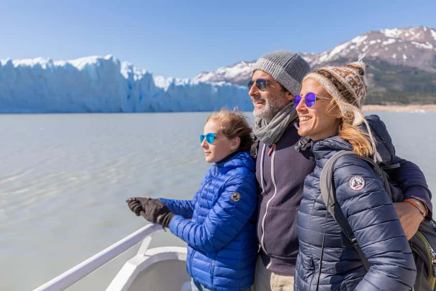Nautical Safari: Navigate and feel the energy of the Perito Moreno Glacier. - Ice walls, collapses, and floating icebergs from the boat