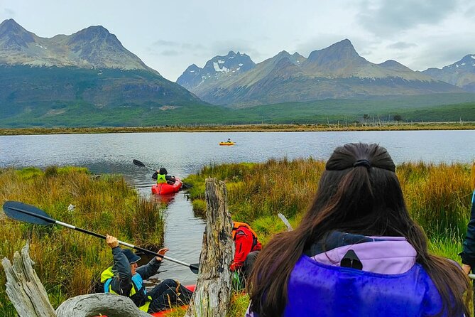 Packrafting experience along the Olivia River - Your 6 kg packraft carry and the 40-minute Tierra del Fuego walk