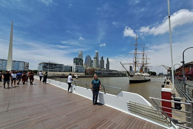 Private City Tour in Car of Buenos Aires with a Local Guide - Puente de la Mujer and Puerto Madero, architecture with a view and a pace check
