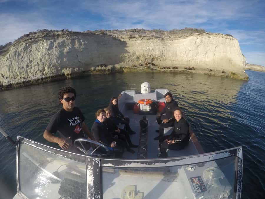 PUERTO MADRYN , SNORKELING WITH SEA LIONS - The 3-hour schedule: from meeting point to water time, then back to town