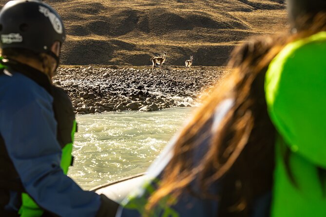 Rafting experience on the Rio de las Vueltas in Patagonia - Entering the river: dome pickup, gear fit, and safety talk