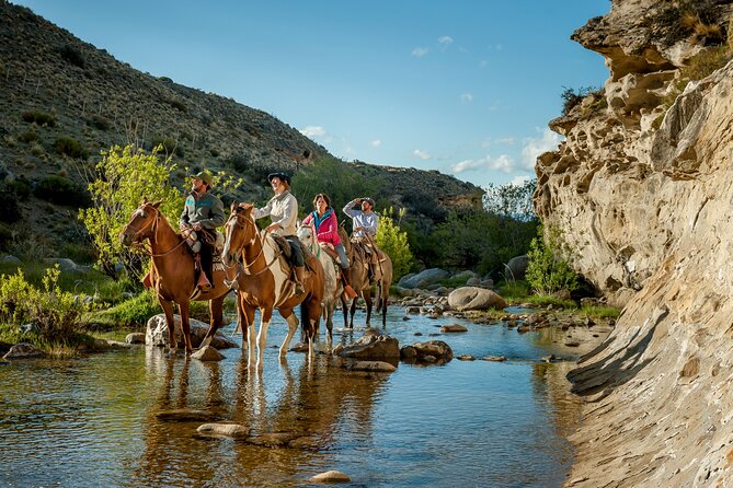Ride Experience - Canyons & Mounts - Entering Estancia 25 de Mayo on horseback, not a tourist bus