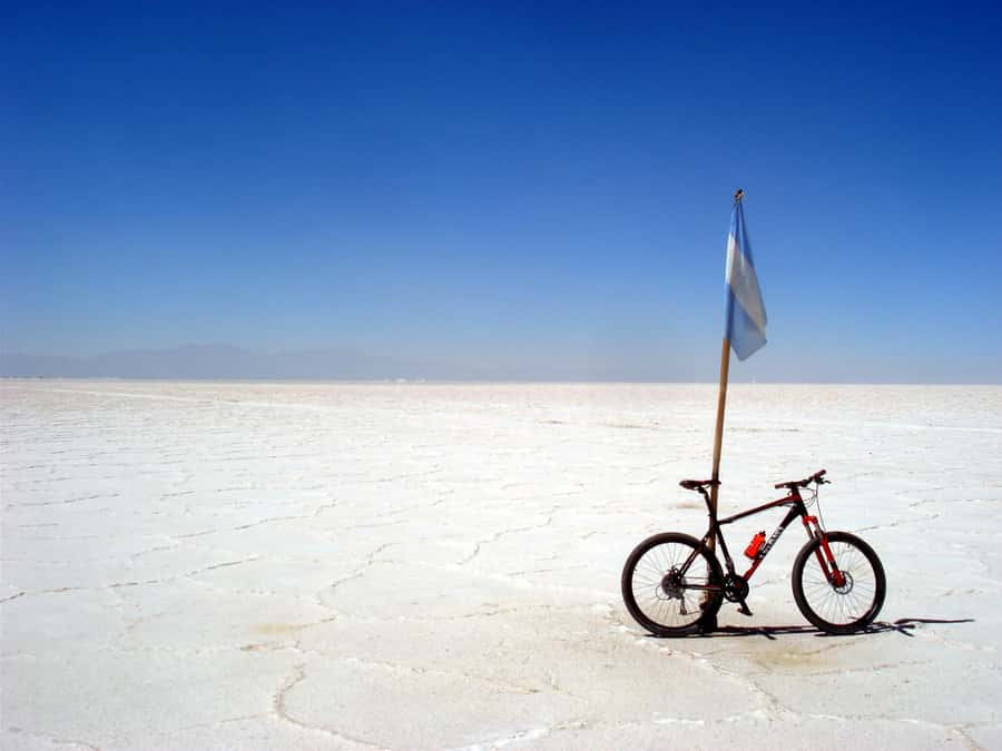 Salinas grandes by bike with lunch - The ride up from Purmamarca: N°52 and La Cuesta de Lipan