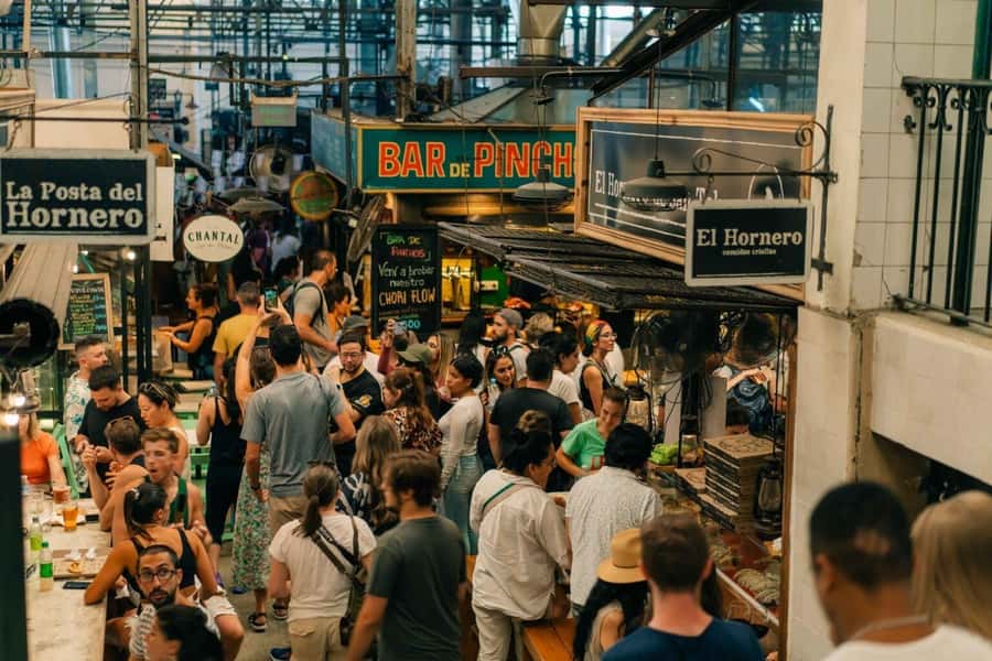 San Telmo: Historical Guided Tour with Street Food & Drinks - San Telmo Market Walk, The Part Where Food Becomes a Map