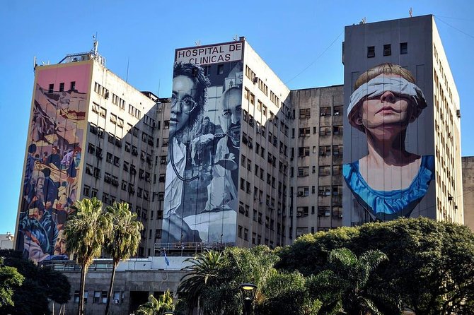 Shared Jewish Walking Tour - Visit Libertad Synagogue + Jewish Museum - Plaza Prof. Dr. Bernardo Houssay: murals that frame the story fast