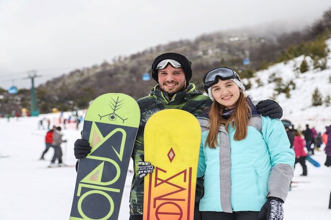 Snow Baptism Adventure: Skiing and Snowboarding at Cerro Catedral - Morning pickup, heated ride, and getting geared up quickly