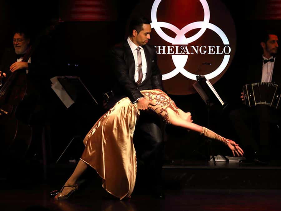 Tango Show at: MichelAngelo - The music and singers you will actually hear