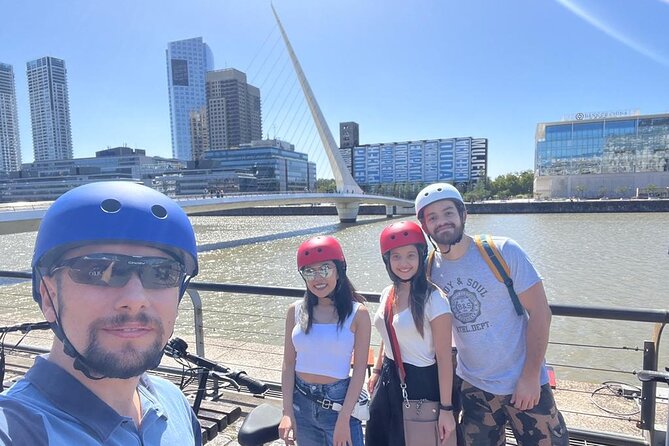 Tour Buenos Aires in one day on Electric Scooters - Banco de la Nacion, CCK, and Luna Park: culture and economics side by side