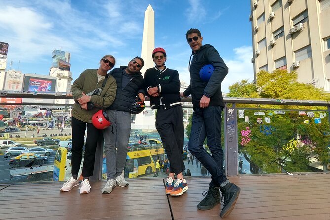 Tour Buenos Aires in one day on Electric Scooters - Puente de la Mujer and the city’s love of meaning