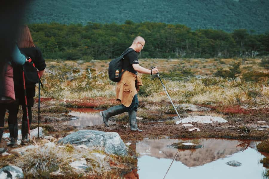 Trekking to Emerald Lagoon - Through Forest and Along the Esmeralda River: The Middle Stretch With Purpose