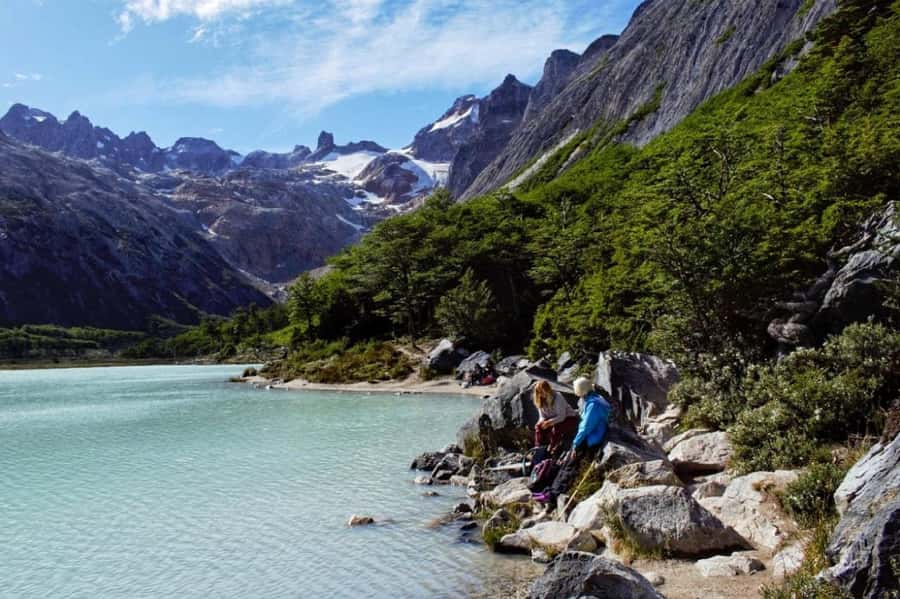 Trekking to Emerald Lagoon - Tierra Mayor Valley: Peat Bogs and Rocky Ground on a Marked Path