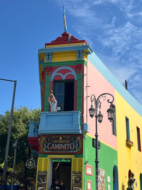 Walking Tour of San Telmo and La Boca with local food - Key highlights to expect